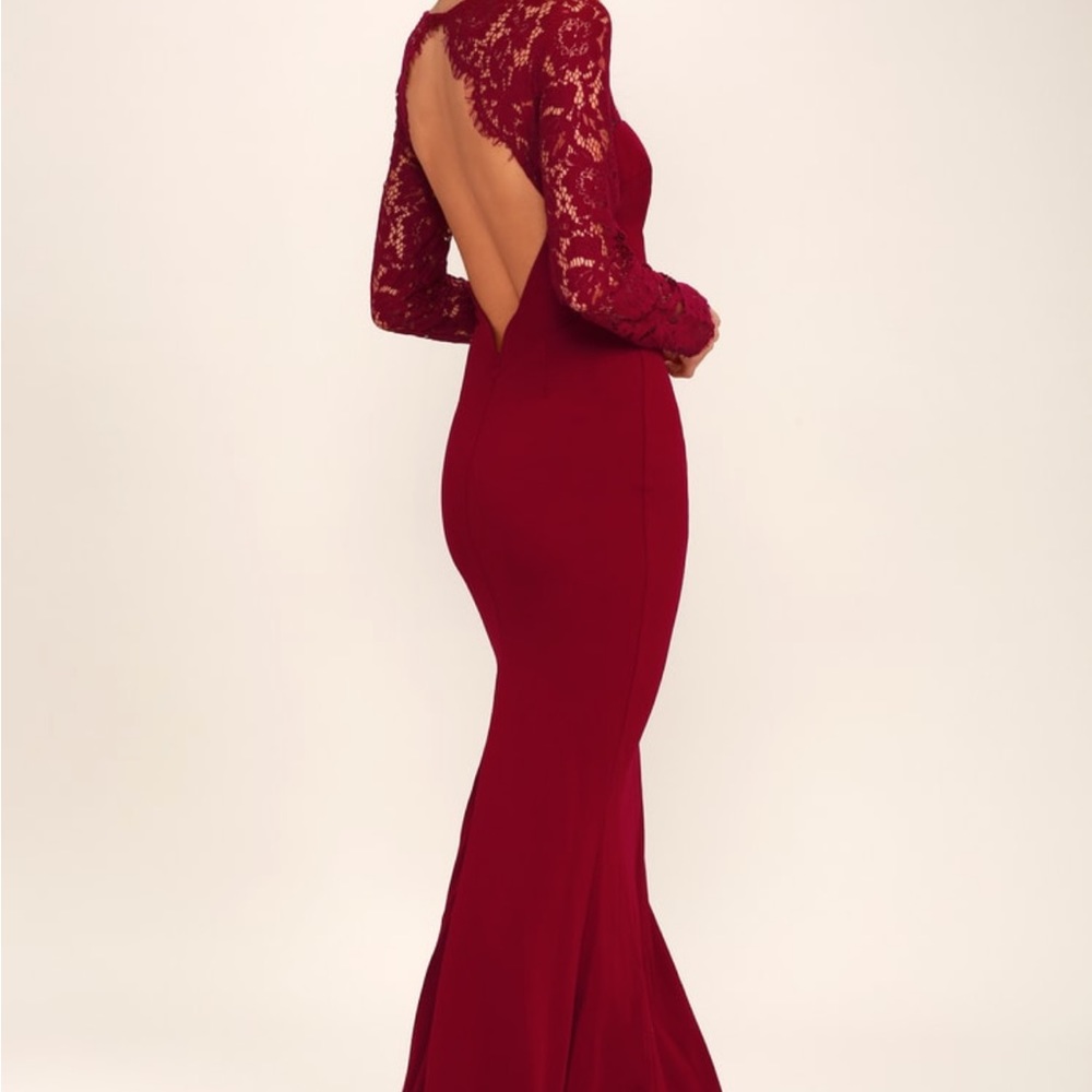 Lulus red maxi - Picture 1 of 3